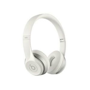 WHITE SOLO BEAT HEADPHONES